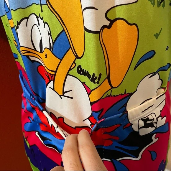 Giordana x Disney Men’s Vintage 90’s Mickey‎ Mouse & Donald Duck Cycling Shirt